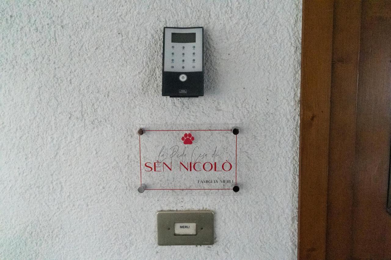 Appartamento La Pìcola Cèsa de Sèn Nicolò Mazzin Esterno foto